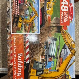 Melissa & Doug Construction Site Puzzle - 48 Pieces